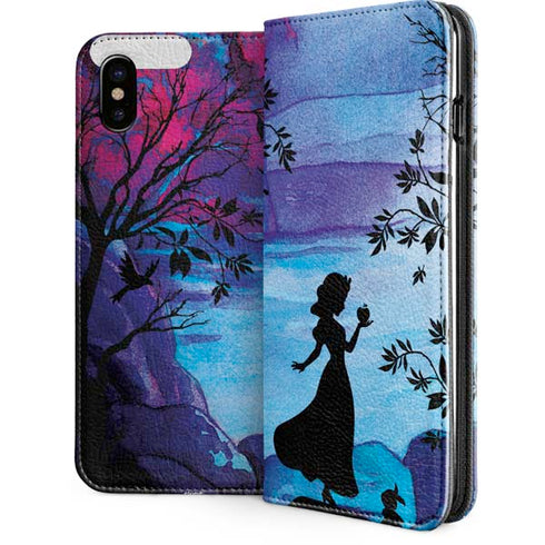Disney Snow White Enchanted Forest Silhouette iPhone 8 Folio Case
