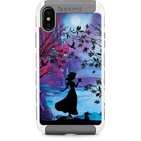 Disney Snow White Enchanted Forest Silhouette iPhone Cases