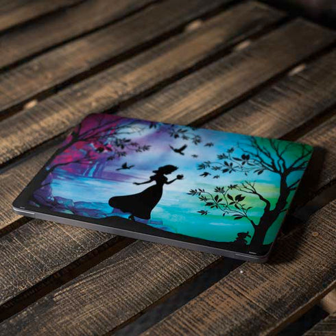 Disney Snow White Enchanted Forest Silhouette Apple MacBook Air Skin
