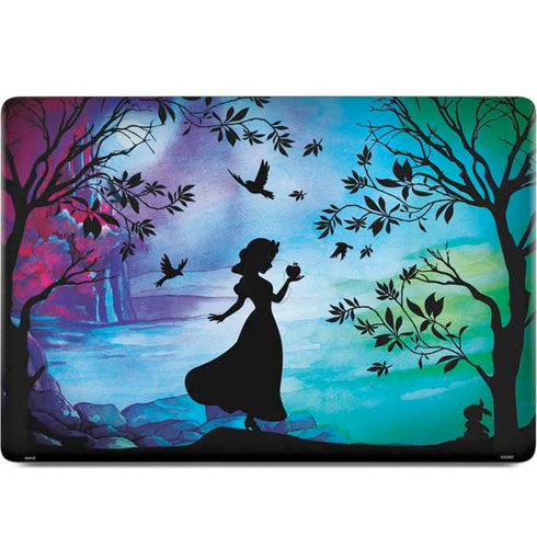 Disney Snow White Enchanted Forest Silhouette MacBook Skins