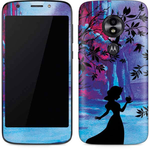 Disney Snow White Enchanted Forest Silhouette Moto E5 Play Skin