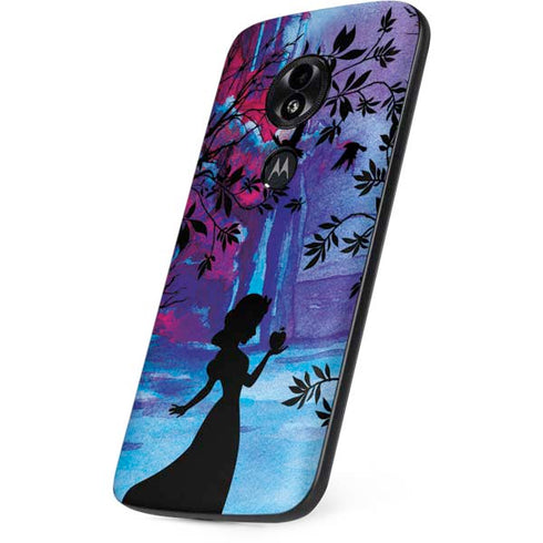 Disney Snow White Enchanted Forest Silhouette Moto E5 Play Skin