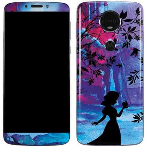 Disney Snow White Enchanted Forest Silhouette Moto E5 Plus Skin
