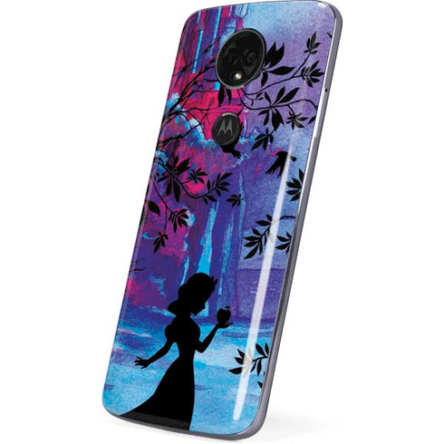 Disney Snow White Enchanted Forest Silhouette Moto E5 Plus Skin