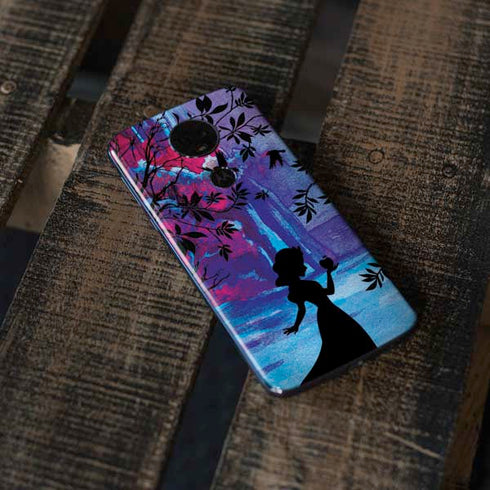 Disney Snow White Enchanted Forest Silhouette Moto E5 Plus Skin