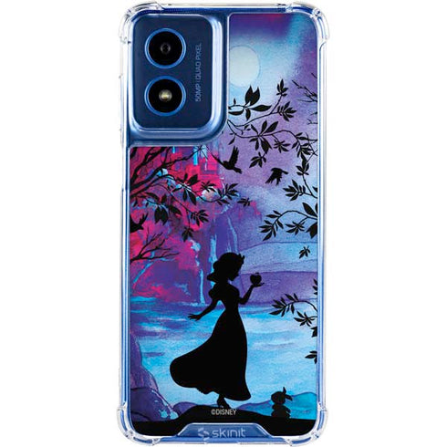 Disney Snow White Enchanted Forest Silhouette Moto G 5G (2024) Clear Case