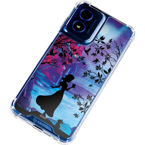 Disney Snow White Enchanted Forest Silhouette Moto G 5G (2024) Clear Case