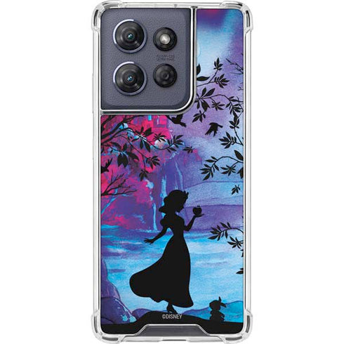 Disney Snow White Enchanted Forest Silhouette Moto G Play 5G (2025) Clear Case