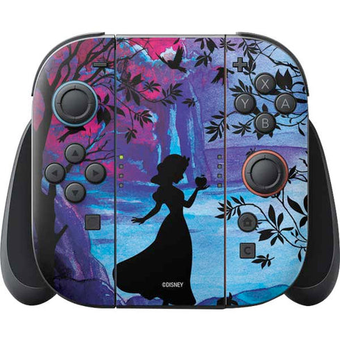 Disney Snow White Enchanted Forest Silhouette Nintendo Switch 2 (2025) Joy-Con Controller Skin