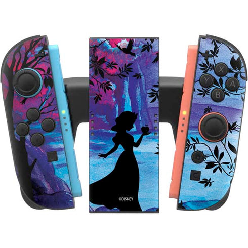 Disney Snow White Enchanted Forest Silhouette Nintendo Switch 2 (2025) Joy-Con Controller Skin