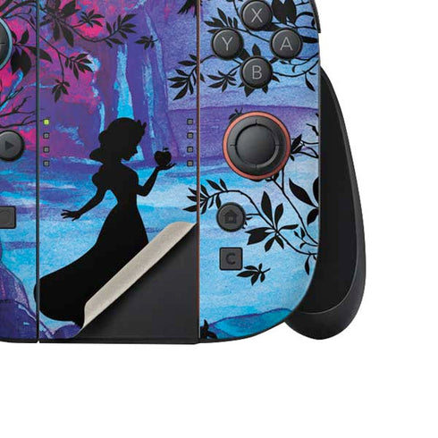 Disney Snow White Enchanted Forest Silhouette Nintendo Switch 2 (2025) Joy-Con Controller Skin