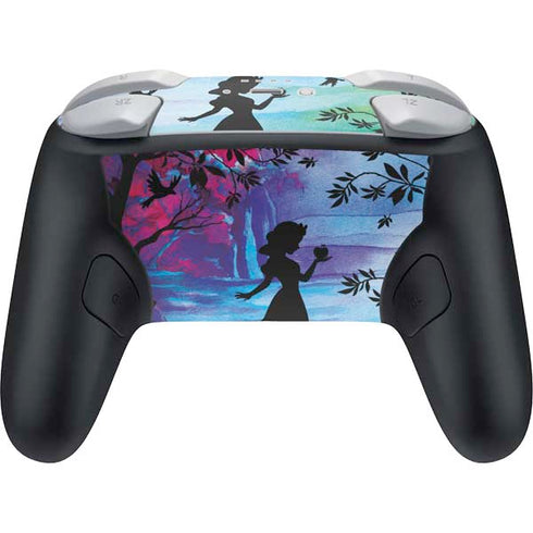 Disney Snow White Enchanted Forest Silhouette Nintendo Switch 2 (2025) Pro Controller Skin