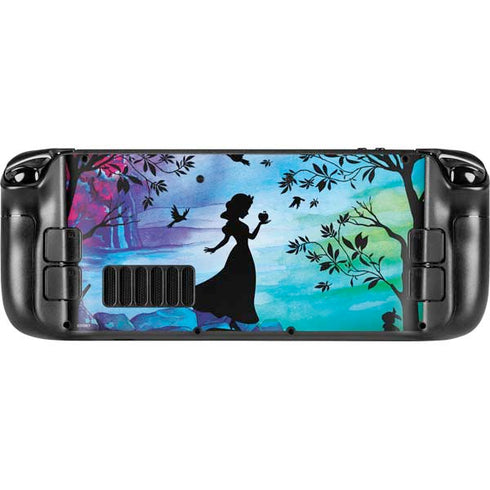 Disney Snow White Enchanted Forest Silhouette Steam Deck Handheld Gaming Computer Skin