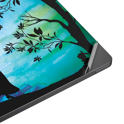 Disney Snow White Enchanted Forest Silhouette Surface Laptop 7 13.8in Skin