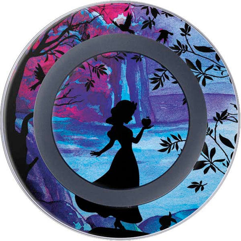 Disney Snow White Enchanted Forest Silhouette Wireless Charger Skin