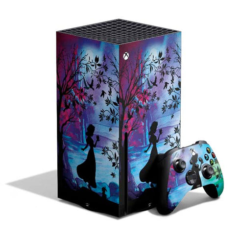 Disney Snow White Enchanted Forest Silhouette Xbox Series X Bundle Skin