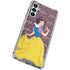 Disney Snow White Character with Floral Pattern Gabb Phone 4 Clear Case