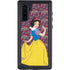 Disney Snow White Character with Floral Pattern Galaxy Cases