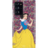 Disney Snow White Character with Floral Pattern Galaxy Cases
