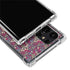 Disney Snow White Character with Floral Pattern Galaxy S23 Ultra Clear Case