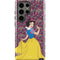 Disney Snow White Character with Floral Pattern Galaxy S23 Ultra Pro Case