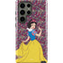 Disney Snow White Character with Floral Pattern Galaxy S23 Ultra Pro Case