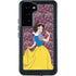 Disney Snow White Character with Floral Pattern Galaxy S24 Plus Waterproof Case