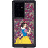 Disney Snow White Character with Floral Pattern Galaxy S24 Ultra Waterproof Case