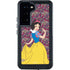Disney Snow White Character with Floral Pattern Galaxy S24 Waterproof Case