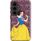 Disney Snow White Character with Floral Pattern Galaxy S26 Plus Impact Case