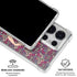 Disney Snow White Character with Floral Pattern Galaxy S26 Ultra Clear Case