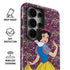 Disney Snow White Character with Floral Pattern Galaxy S26 Ultra Impact Case