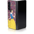 Disney Snow White Character with Floral Pattern Galaxy Z Fold5 5G Skin