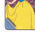 Disney Snow White Character with Floral Pattern Galaxy Z Fold5 5G Skin