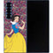 Disney Snow White Character with Floral Pattern Galaxy Z Fold6 Skin
