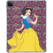 Disney Snow White Character with Floral Pattern iPad Pro 11in (2024) Clear Case