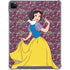 Disney Snow White Character with Floral Pattern iPad Cases