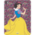 Disney Snow White Character with Floral Pattern iPad Pro 13in M4 (2024) Skin
