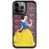 Disney Snow White Character with Floral Pattern iPhone Cases