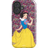 Disney Snow White Character with Floral Pattern iPhone 16 Magsafe Impact Case