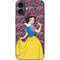Disney Snow White Character with Floral Pattern iPhone 16 Plus Skin