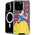 Disney Snow White Character with Floral Pattern iPhone 16 Pro MagSafe Case