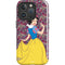 Disney Snow White Character with Floral Pattern iPhone 16 Pro Magsafe Impact Case
