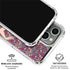 Disney Snow White Character with Floral Pattern iPhone 16 Pro Max Clear Case