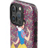 Disney Snow White Character with Floral Pattern iPhone 16 Pro Max Impact Case