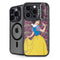 Disney Snow White Character with Floral Pattern iPhone 16 Pro Max Kickstand Case