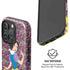 Disney Snow White Character with Floral Pattern iPhone 16 Pro Max Magsafe Impact Case