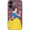 Disney Snow White Character with Floral Pattern iPhone 16 Skin