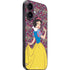 Disney Snow White Character with Floral Pattern iPhone 16 Skin