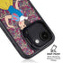 Disney Snow White Character with Floral Pattern iPhone 16e Kickstand Case
